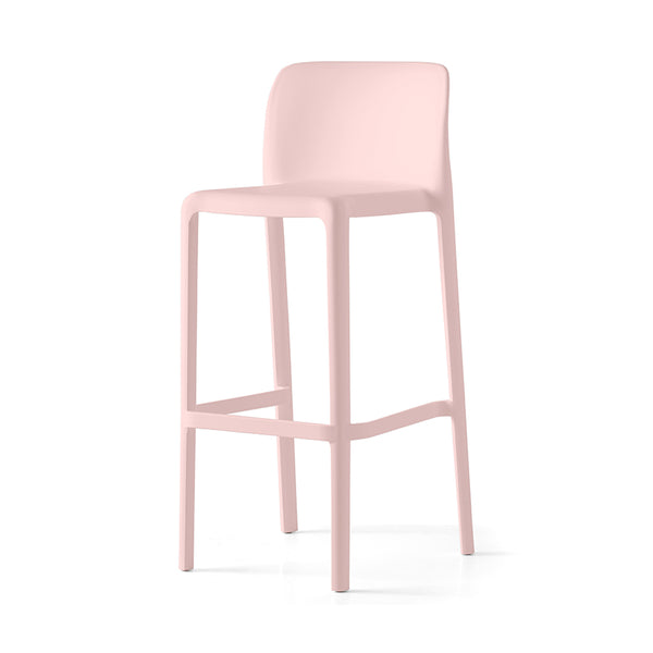 Sgabello Bayo in Tecnopolimero, rosa - CALLIGARIS GROUP, cONTRACT