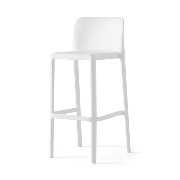 Sgabello Bayo in Tecnopolimero, bianco - CALLIGARIS GROUP, cONTRACT