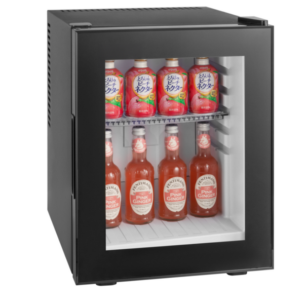 Minibar termoelettrico con porta a vetro 30 litri