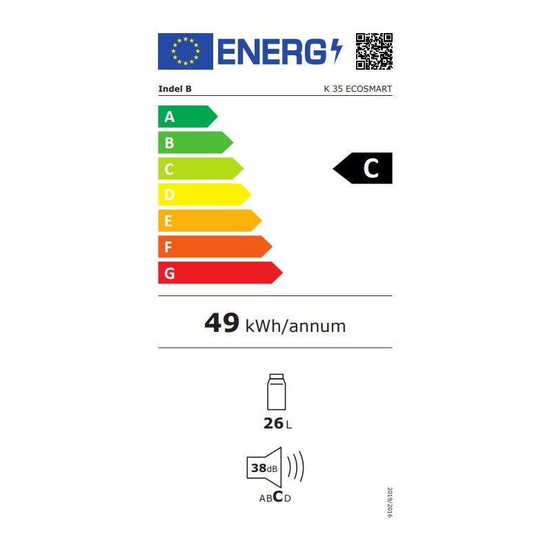 Minibar K35 Ecosmart, à Compression - Indel B