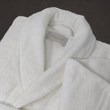 Peignoirs modèle à col châle en tissu éponge bouclette 350 g/m2 - Frette