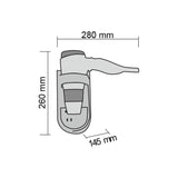 Haartrockner 1600 W, Schwarz