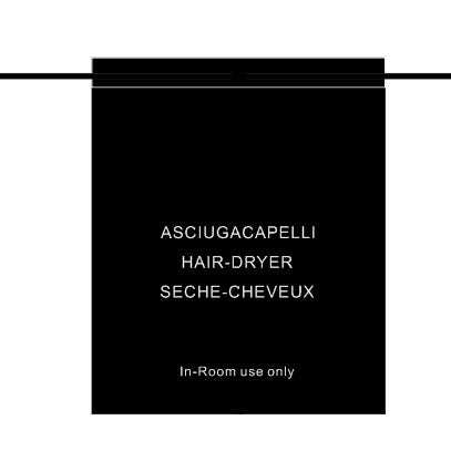 Asciugacapelli 1800 W, cromato