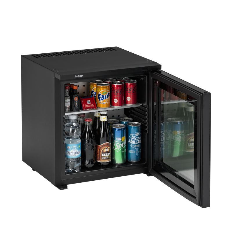 Minibar à Compression K20 Ecosmart avec porte vitrée sombre – Indel B