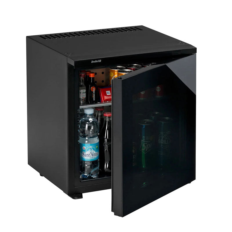 Minibar à Compression K20 Ecosmart avec porte vitrée sombre – Indel B