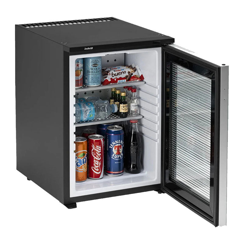 Minibar K40 Ecosmart PV 3D, porte Vitrée Sérigraphiée, à Compression - Indel B