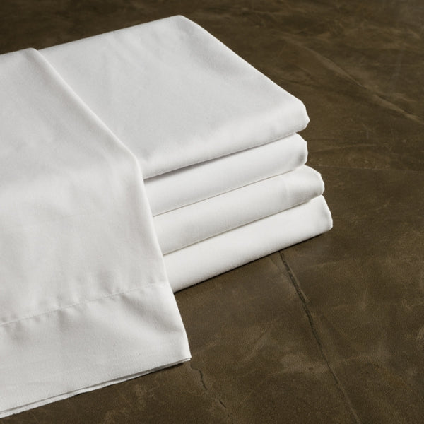 Drap pour lit double en satin lisse 210 fils, 270x300 cm - Frette