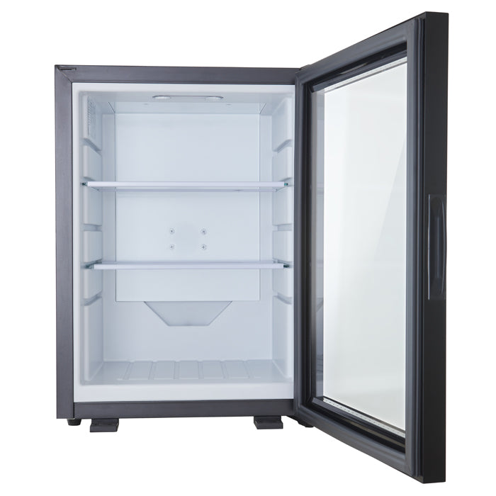 Minibar pour Hôtels 40L Silencieux, Porte vitrée, Thermoélectriques