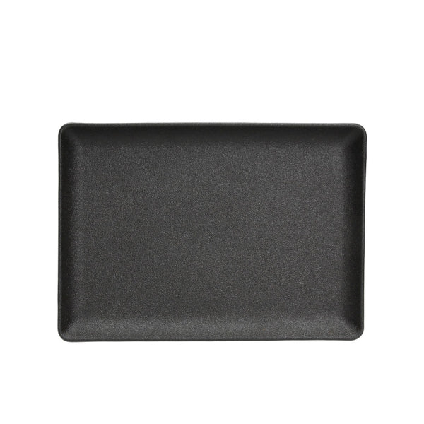 Piatto Rettangolare cm 24x17, colore Nero, collezione Mignon - Tognana Porcellane