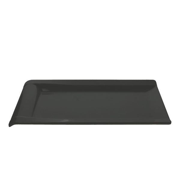 Piatto Rettangolare cm 38x23, colore Nero, collezione Show Plate - Tognana Porcellane