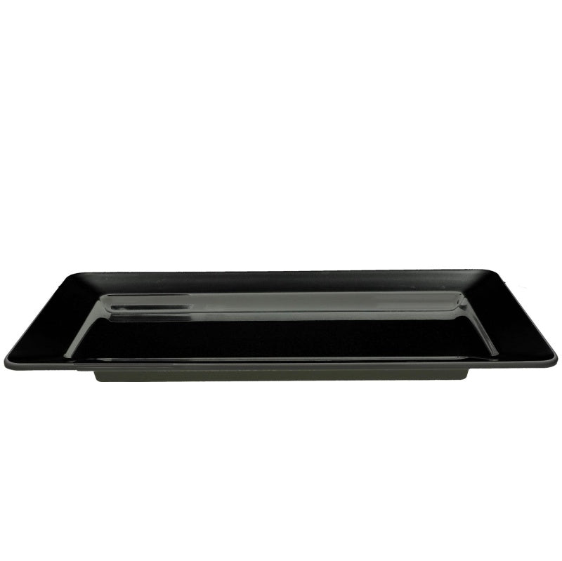 Piatto Rettangolare cm 70x30, colore Nero, collezione Show Plate - Tognana Porcellane