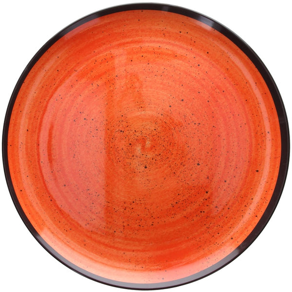 Vassoio Rotondo Ø 45, colore Arancio, collezione Show Plate Colourful - Tognana Porcellane