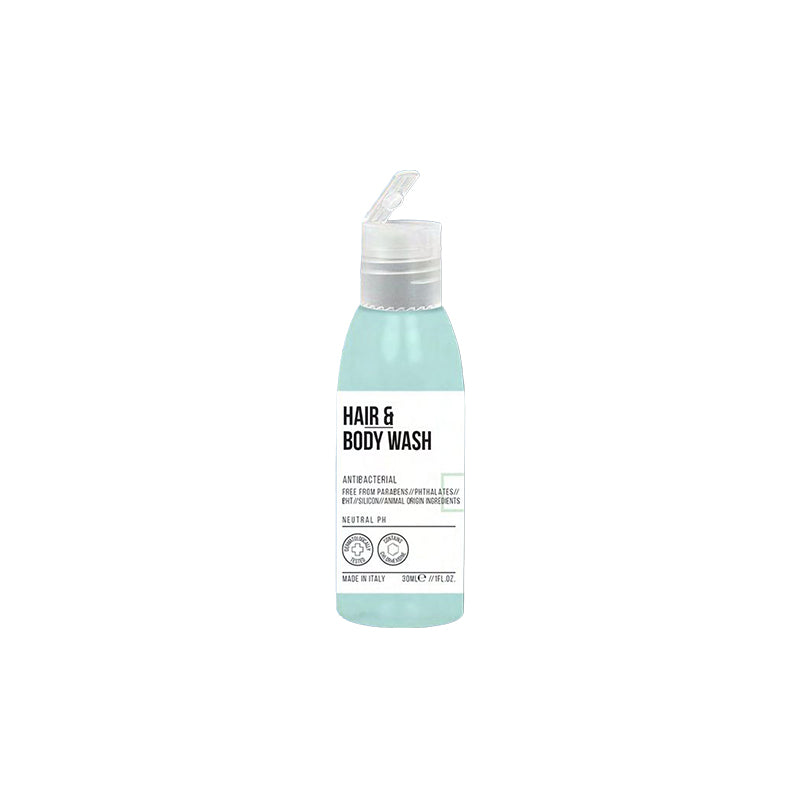 Shampooing et gel douche antibactérien 30 ml - Sanit Lab