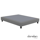 Feuerfestes Boxspringbett My Bed Spring aus Öko-Leder Safety - Dorelan