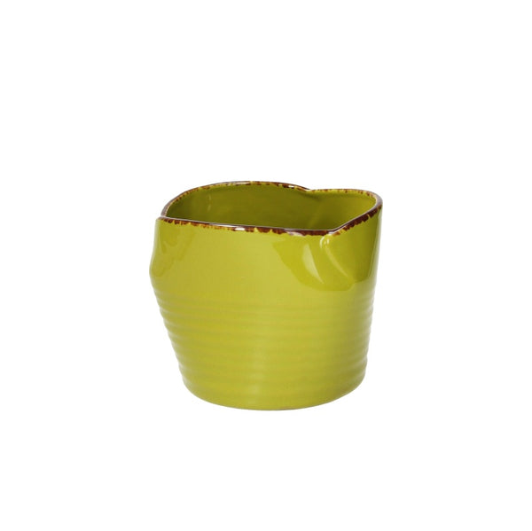 Vaso cm 12xh10, colore Verde, collezione Veggie - Tognana Porcellane